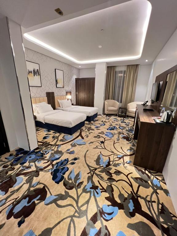 فندق التلال الخضراء - Twin Room With Mountain View