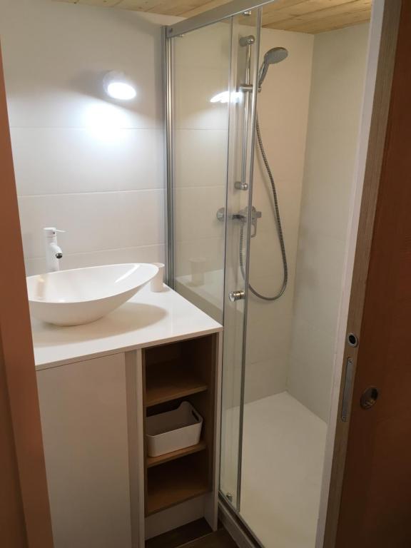 Kúpeľňa v ubytovaní Charmant studio Lyon Terreaux - hyper centre
