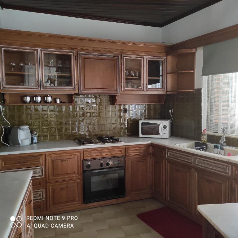 Kuchyň nebo kuchyňský kout v ubytování Johnny's loft