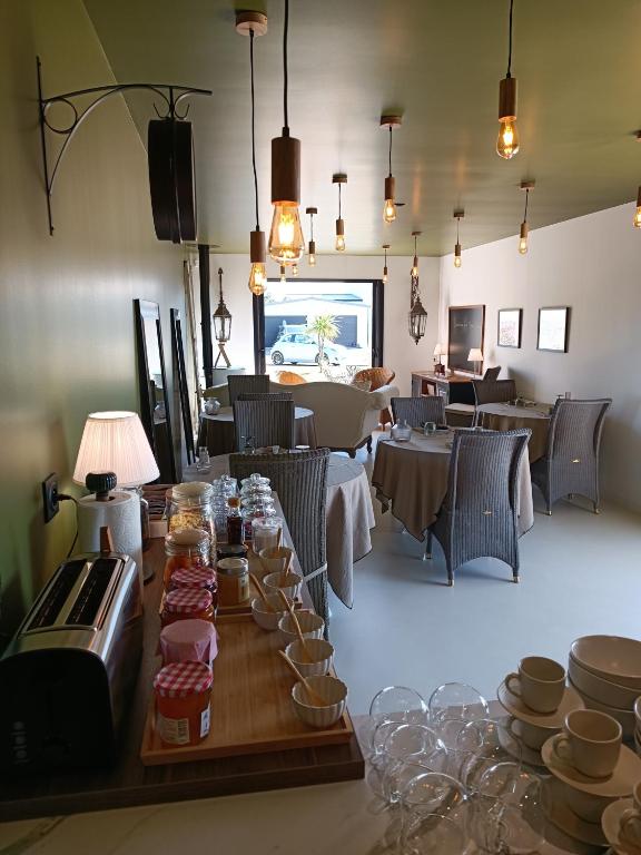Posezení v ubytování Maison Bailly