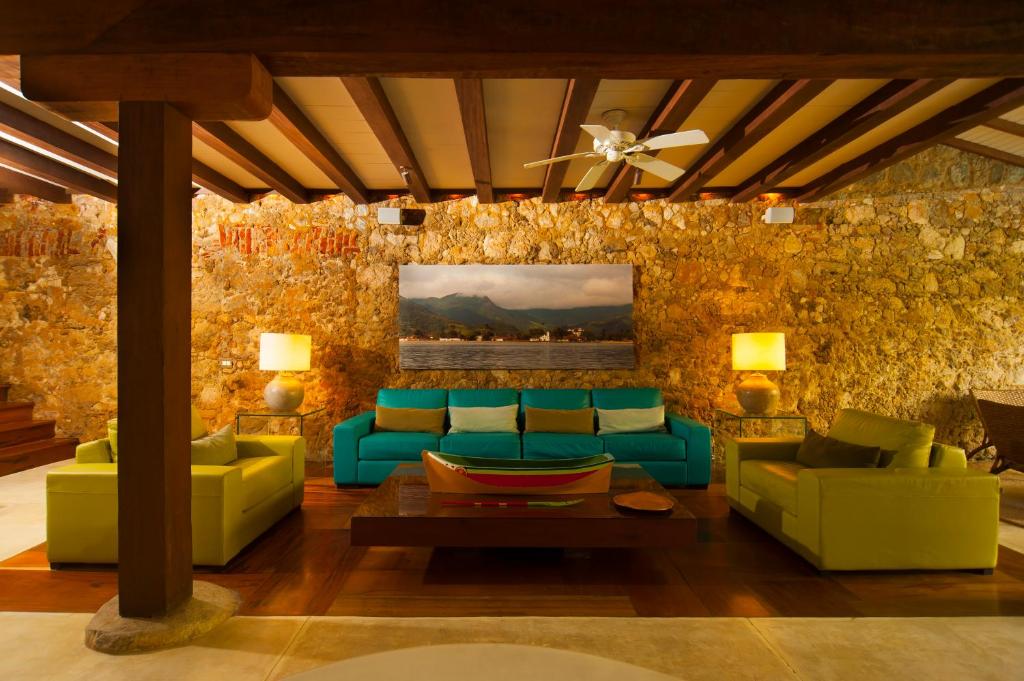 Posezení v ubytování Casa Turquesa - Maison D´Hôtes