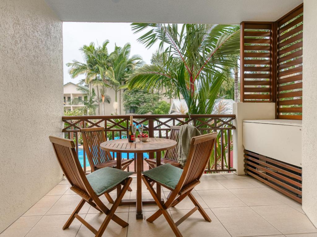 Balkón nebo terasa v ubytování Freestyle Resort Port Douglas