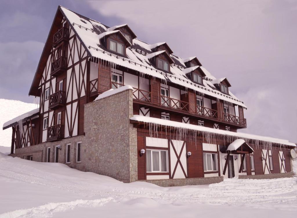 Edelweiss Hotel during the winter