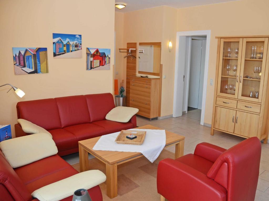 Posezení v ubytování Haus Möwe - Apt. 03