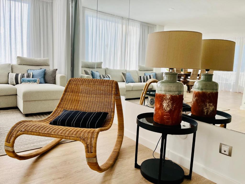 Posezení v ubytování Luxury Sunset Ocean View