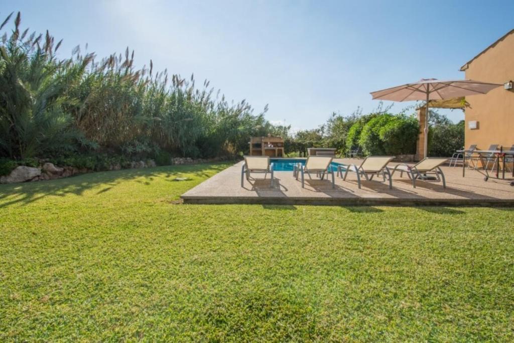 Zahrada ubytování Villa Tia