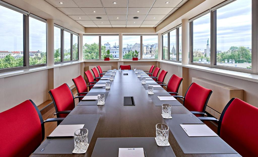 Konferenční prostory v ubytování Radisson Blu Ridzene Hotel, Riga