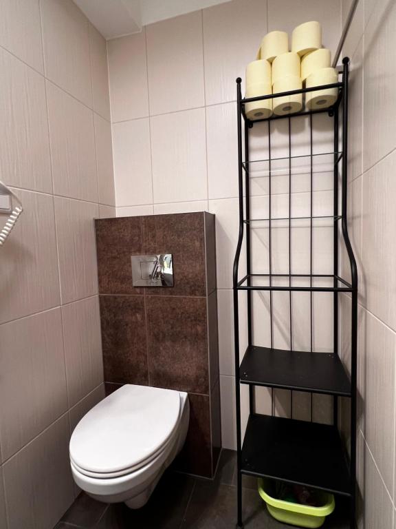 Koupelna v ubytování Apartments Wile Süd