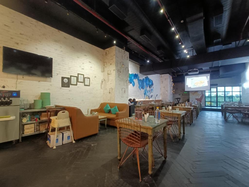Posezení v ubytování Boulevard by Design Hotel Chennai
