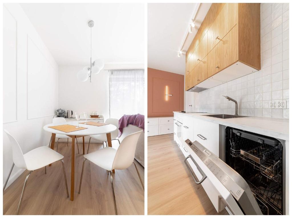 Parkowy Zakątek na Starówce - Appartement Met Uitzicht Op De Tuin
