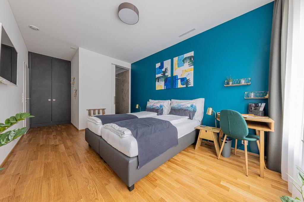 Postel nebo postele na pokoji v ubytování Ambrosia Guesthouse