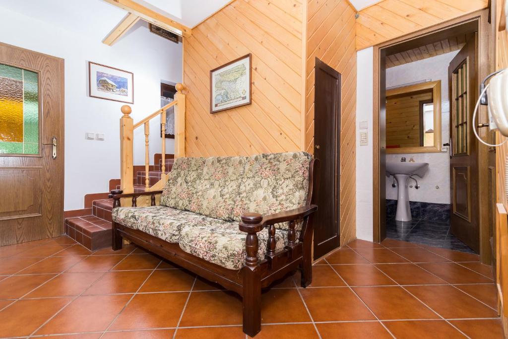 Posezení v ubytování Holiday Home Kersnik