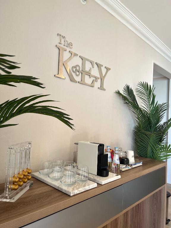 Nápoje v ubytování The Key - Luxury Apartment