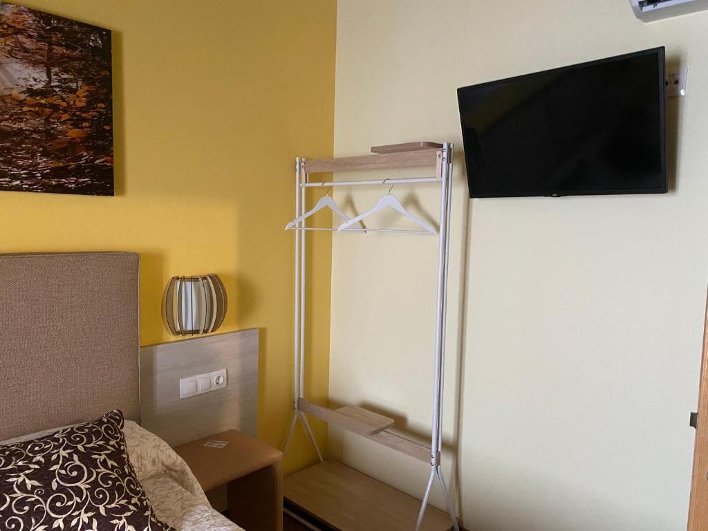 TV a/nebo společenská místnost v ubytování Casa da Cota