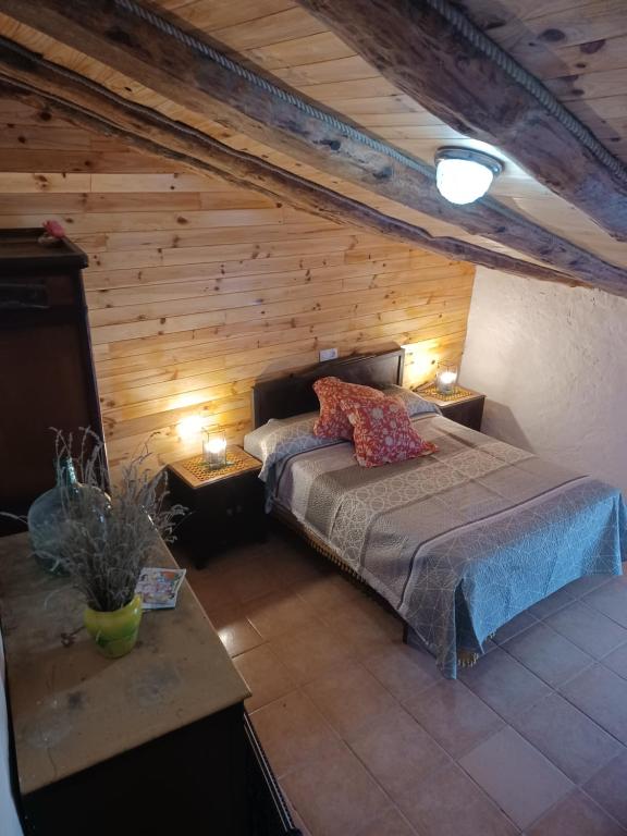 Postel nebo postele na pokoji v ubytování Casa Leonor