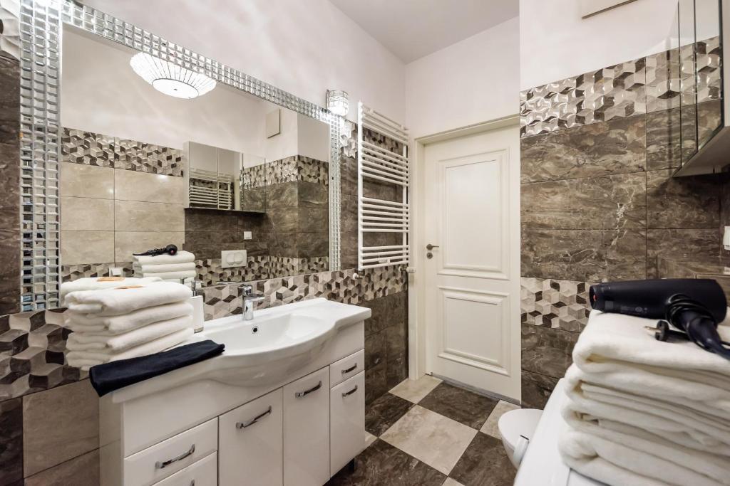 Kúpeľňa v ubytovaní Prestige Verdant Apartment