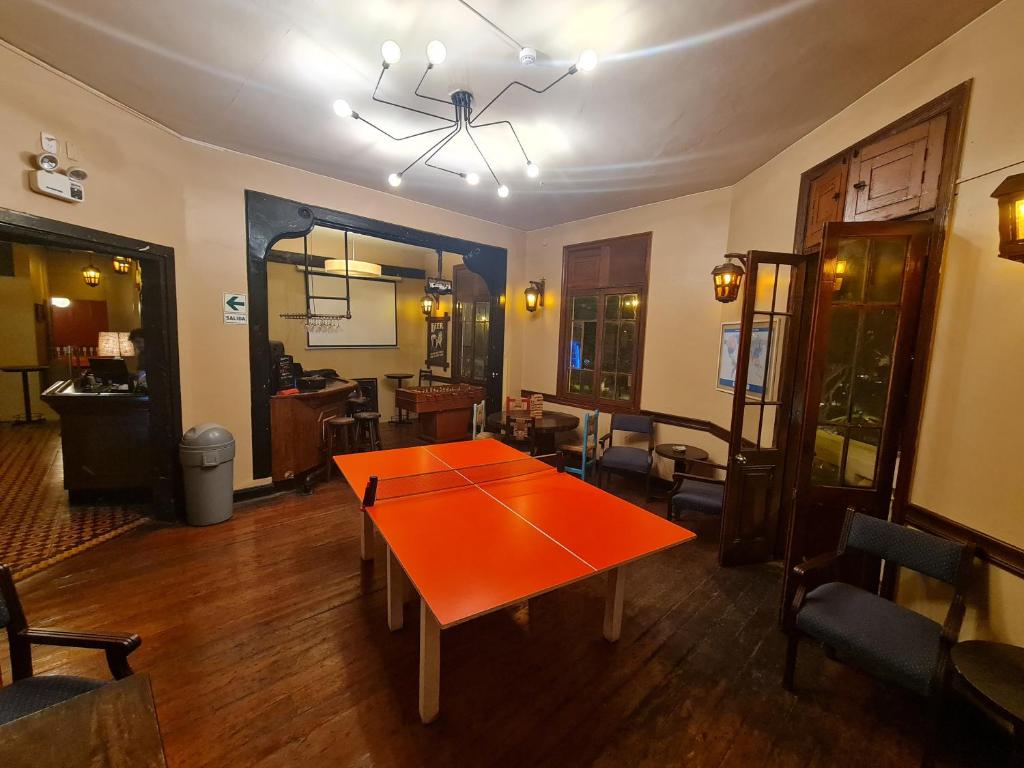 Posezení v ubytování Flying Dog Lima B&B