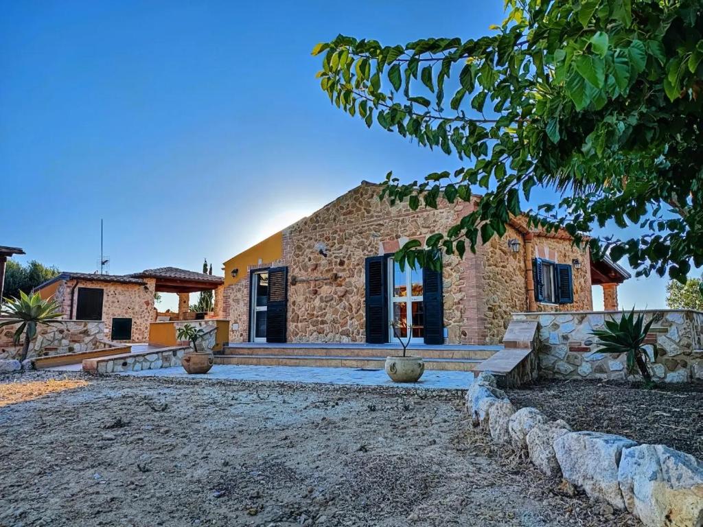 Budova, kde se vila nachází