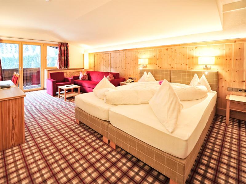 Posezení v ubytování Heart Hotel Arlberg