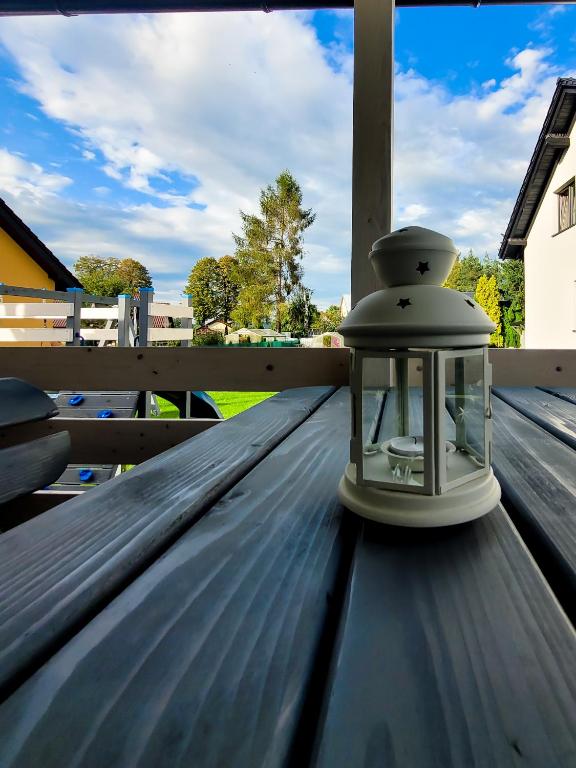 Balkón nebo terasa v ubytování Szary Domek w Karkonoszach