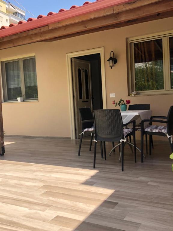Balkón nebo terasa v ubytování Olive house.