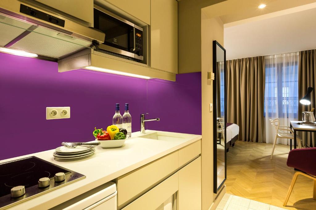 Citadines Opéra Paris - Resim 18