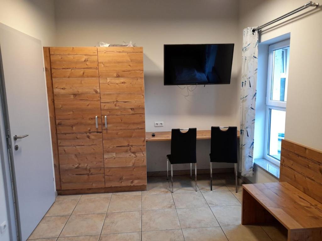 TV a/nebo společenská místnost v ubytování Apartment´s Marchtrenk