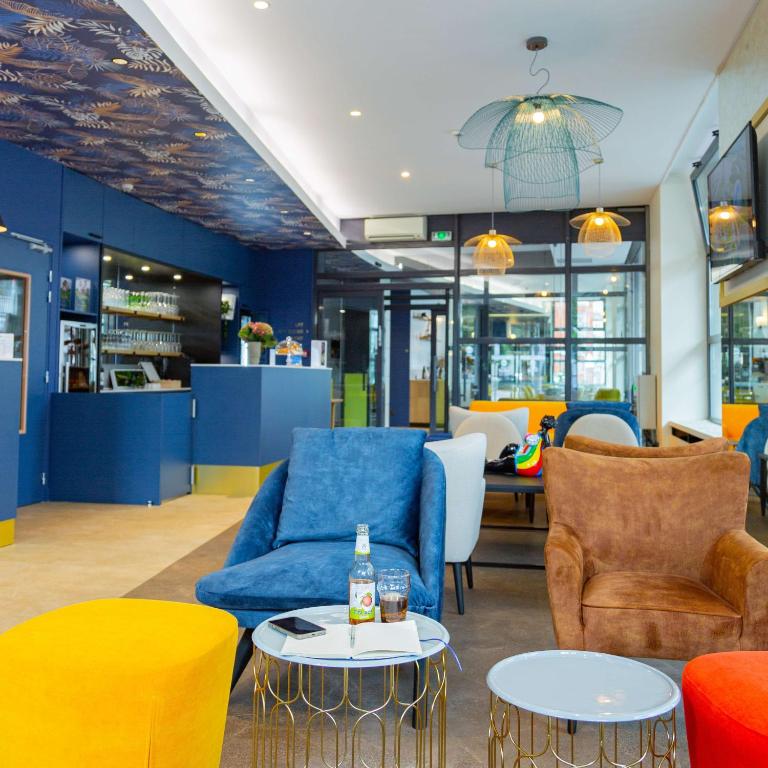 Posezení v ubytování Best Western Mulhouse Salvator Centre