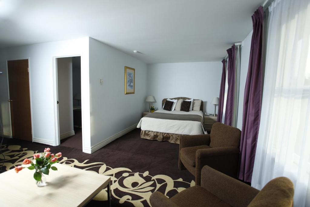 Postel nebo postele na pokoji v ubytování Airport Hotel Mara