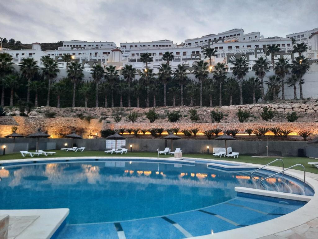 Bazén v ubytovaní Apartment in Xeresa del Monte, Sea, Mountain,terrace, pools alebo v jeho blízkosti