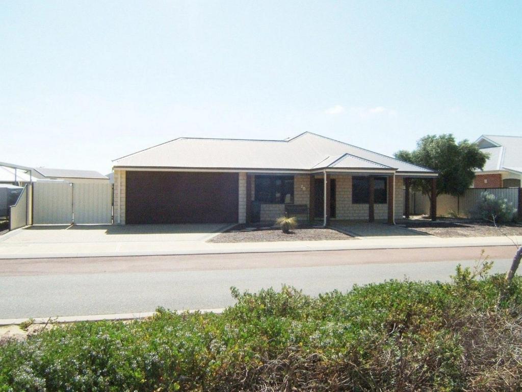 a house on the side of a road at Adriana Retreat, 20 Adriana Retreat in Jurien Bay