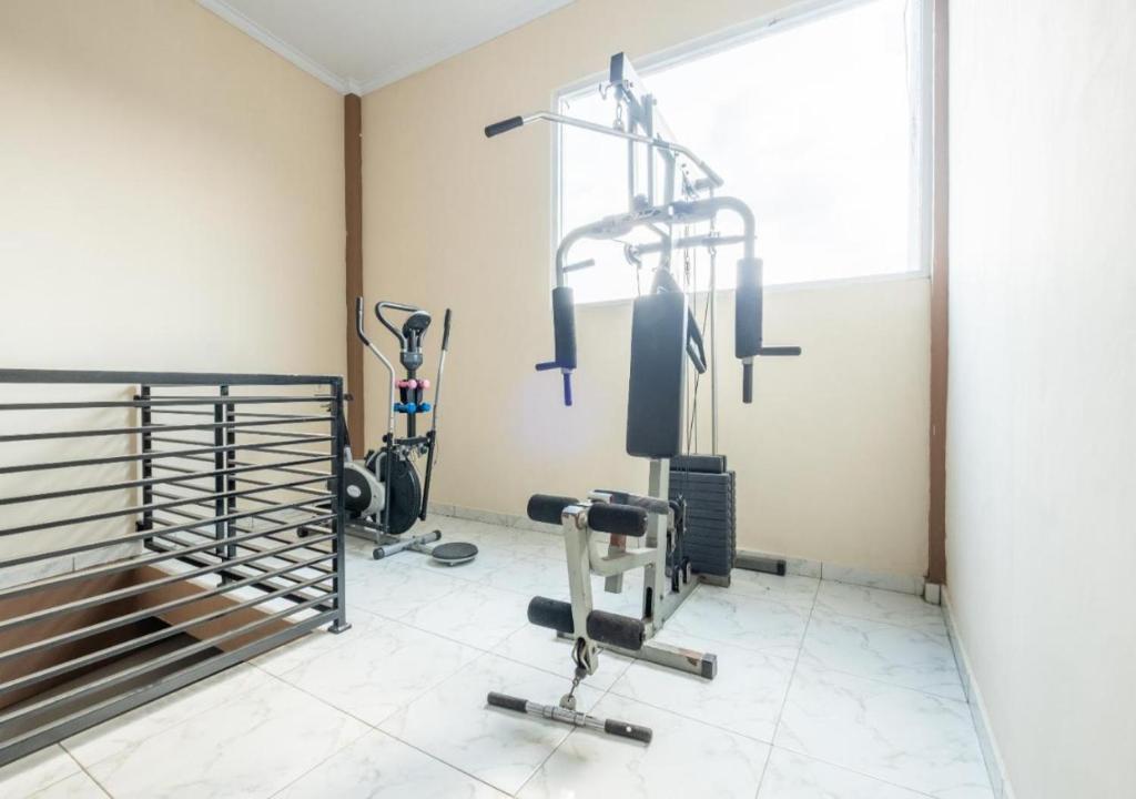 Fitness centrum a/nebo fitness zařízení v ubytování D'Exclusive Guest House