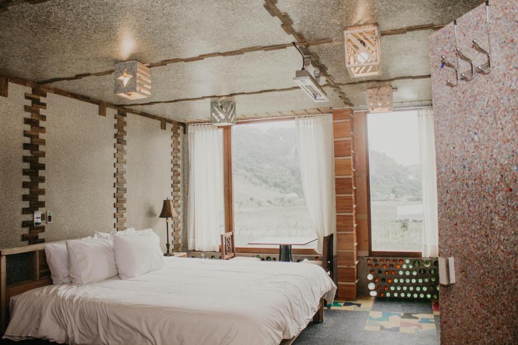 Postel nebo postele na pokoji v ubytování Mamallacta Páramo Lodge