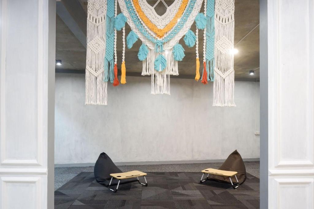 Posezení v ubytování Urbanview Hotel Umbrella Dieng by RedDoorz
