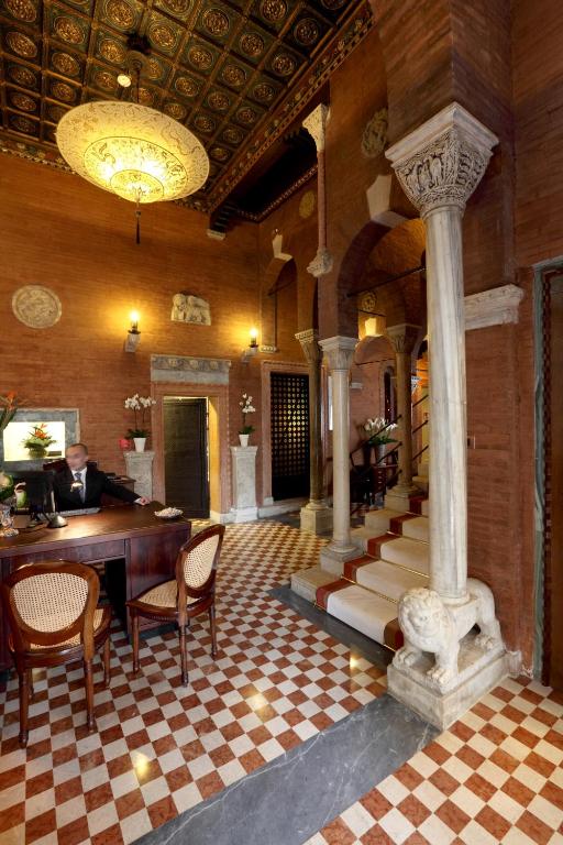 Posezení v ubytování Hotel Palazzo Stern