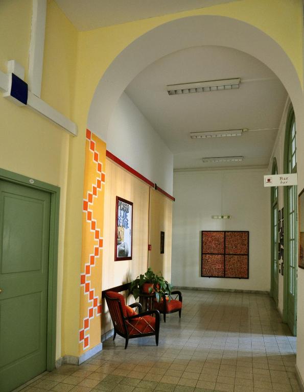 Posezení v ubytování Litus Roma Hostel