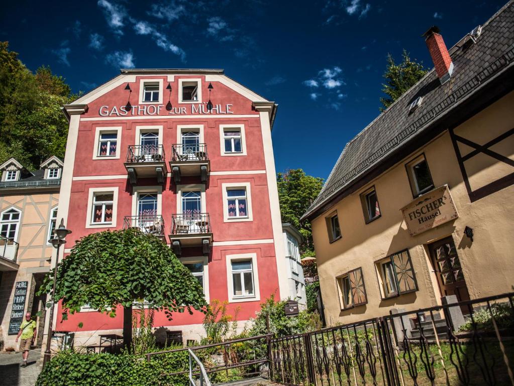 Budova, kde se hotel nachází