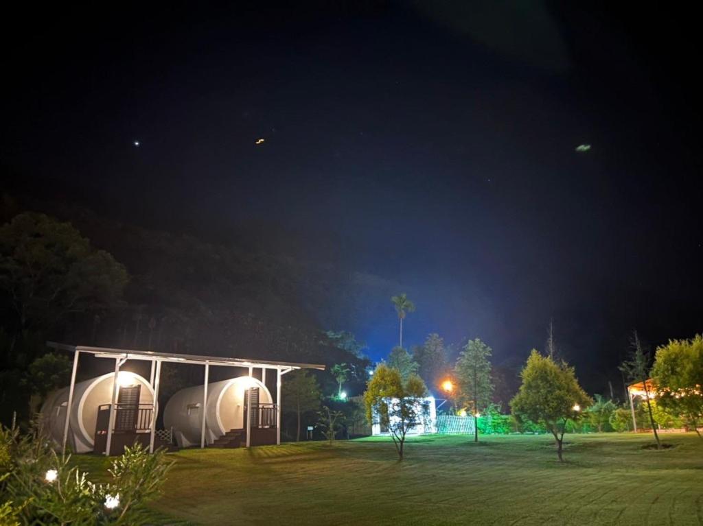 Zahrada ubytování Star & Moon GUEST HOUSE