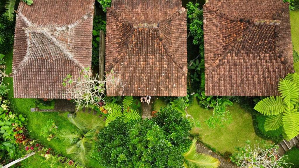 Zahrada ubytování Villa Be Bali Hut Farm Stay