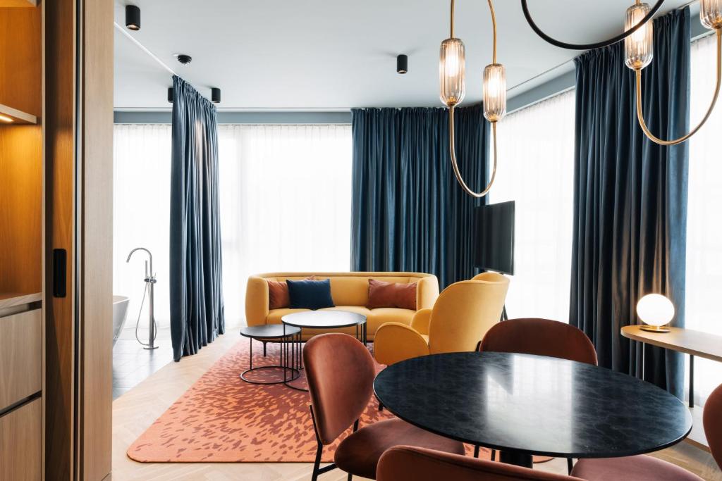 Posezení v ubytování Hotel Galántha
