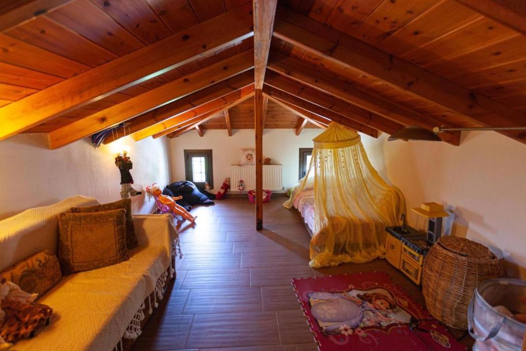 Postel nebo postele na pokoji v ubytování Alcedo Villa