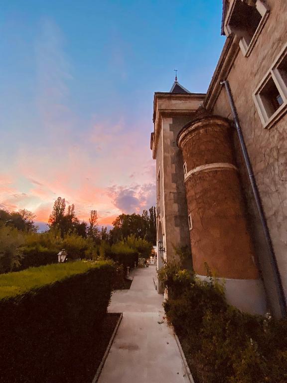 Zahrada ubytování Château de Fontager