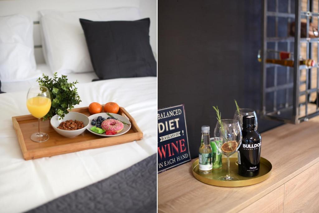 Nápoje v ubytovaní L&R luxury apartment- free parking
