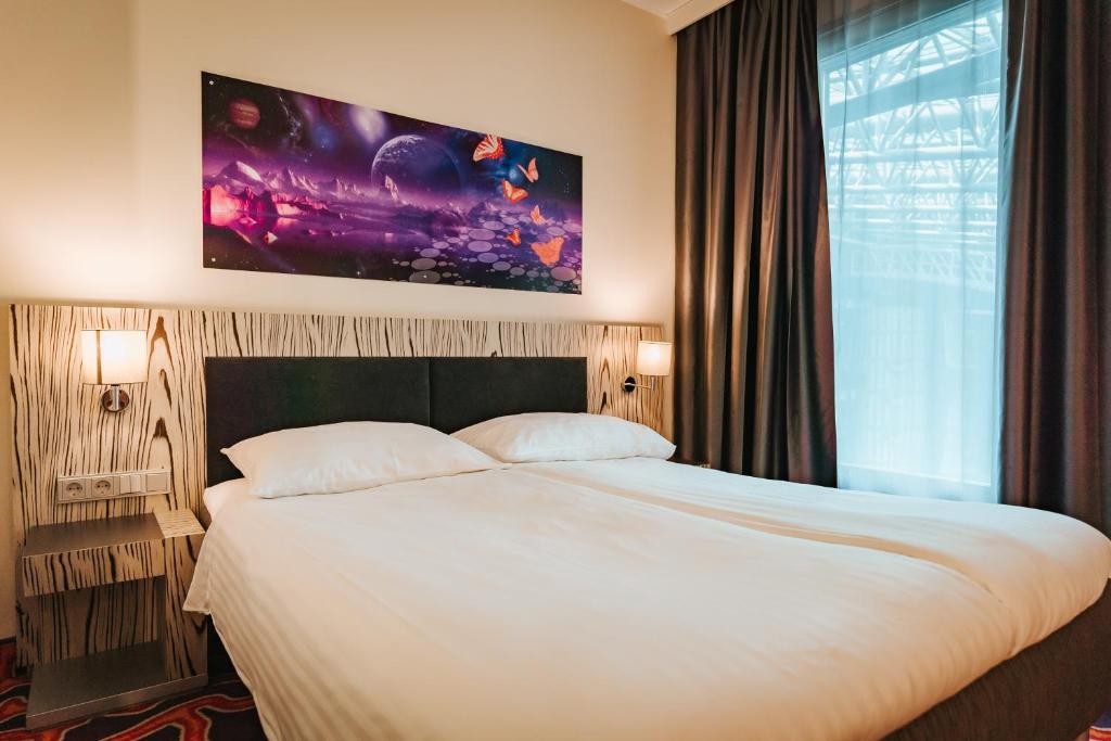 Voodi või voodid majutusasutuse Tallink Spa & Conference Hotel toas