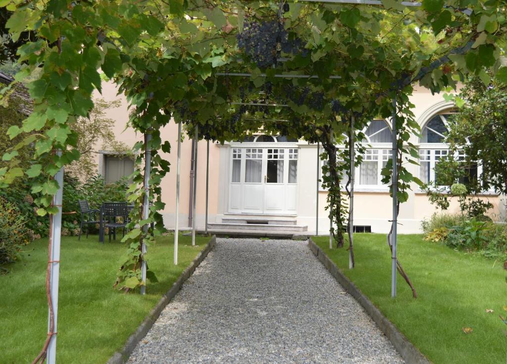 Vonkajšia záhrada v ubytovaní VILLA CHIOVENDA Residenza d'Epoca