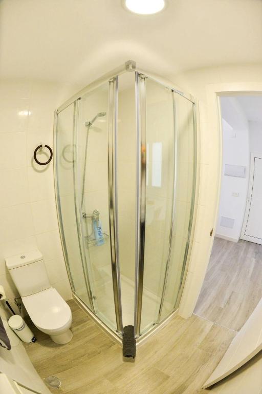 Koupelna v ubytování Apartamento Lena
