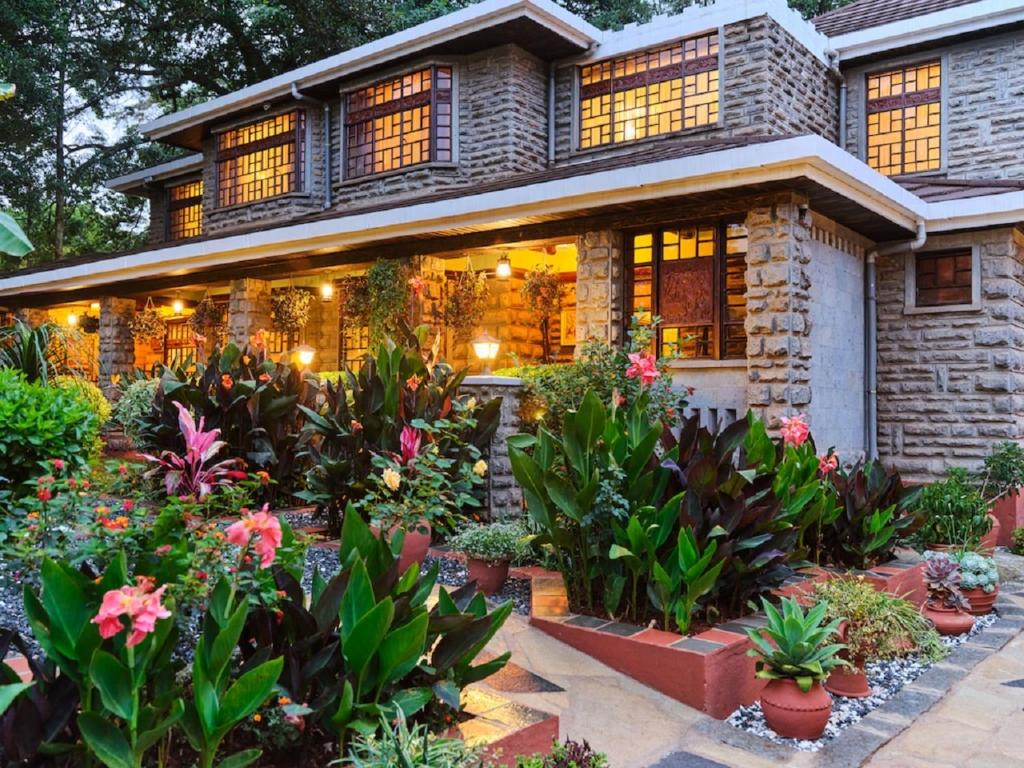Zahrada ubytování The Drexel House Kenya