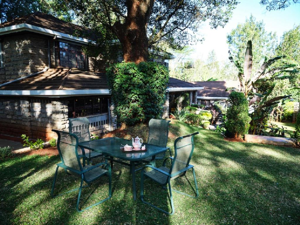 Zahrada ubytování The Drexel House Kenya