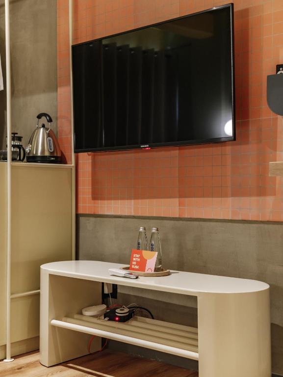 TV a/nebo společenská místnost v ubytování The Somos Flats Provenza