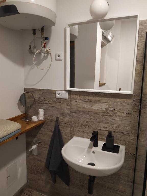 Koupelna v ubytování Apartmán Bart's